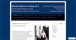 Desktop Screenshot of melodymlowmanma.com